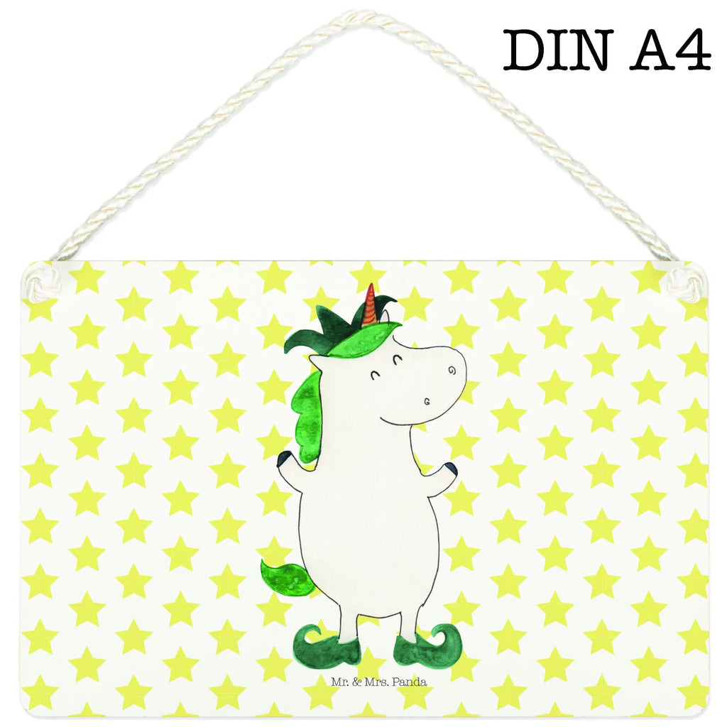 Deko Schild Einhorn Joker Dekoschild, Deko Schild, Schild, Tür Schild, Türschild, Holzschild, Wandschild, Wanddeko, Einhorn, Einhörner, Einhorn Deko, Pegasus, Unicorn, Hofnarr, Kasper, Gaukler, Mittelalter