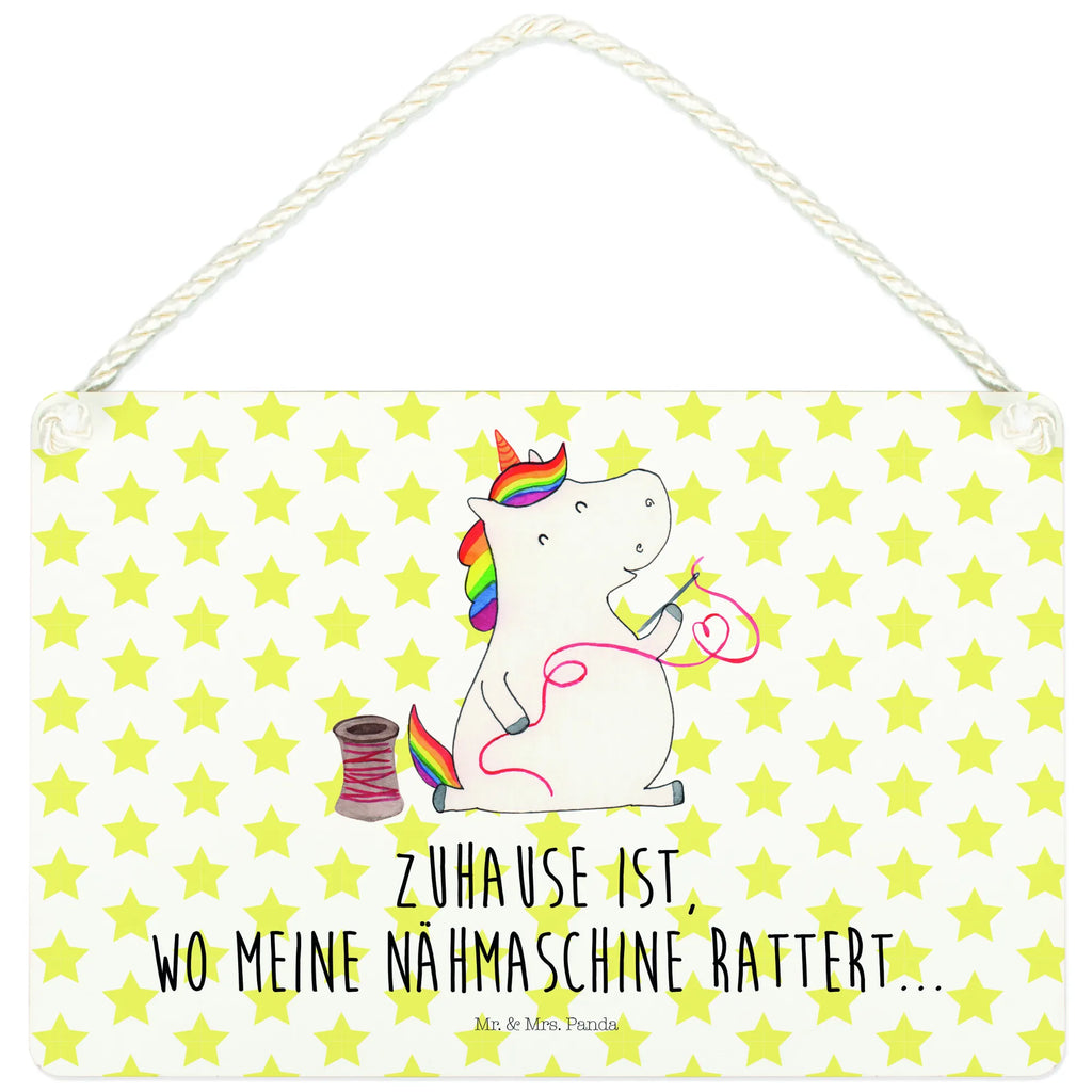 Deko Schild Einhorn Näherin Dekoschild, Deko Schild, Schild, Tür Schild, Türschild, Holzschild, Wandschild, Wanddeko, Einhorn, Einhörner, Einhorn Deko, Pegasus, Unicorn, Näherin, nähen, Mädchen, Freundin, Häkeln, Stricken, basteln, Nähzimmer