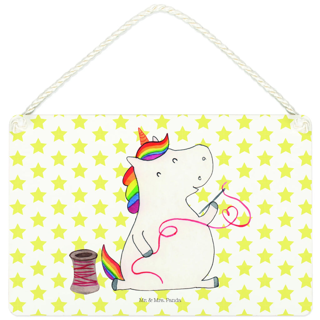 Deko Schild Einhorn Näherin Dekoschild, Deko Schild, Schild, Tür Schild, Türschild, Holzschild, Wandschild, Wanddeko, Einhorn, Einhörner, Einhorn Deko, Pegasus, Unicorn, Näherin, nähen, Mädchen, Freundin, Häkeln, Stricken, basteln, Nähzimmer