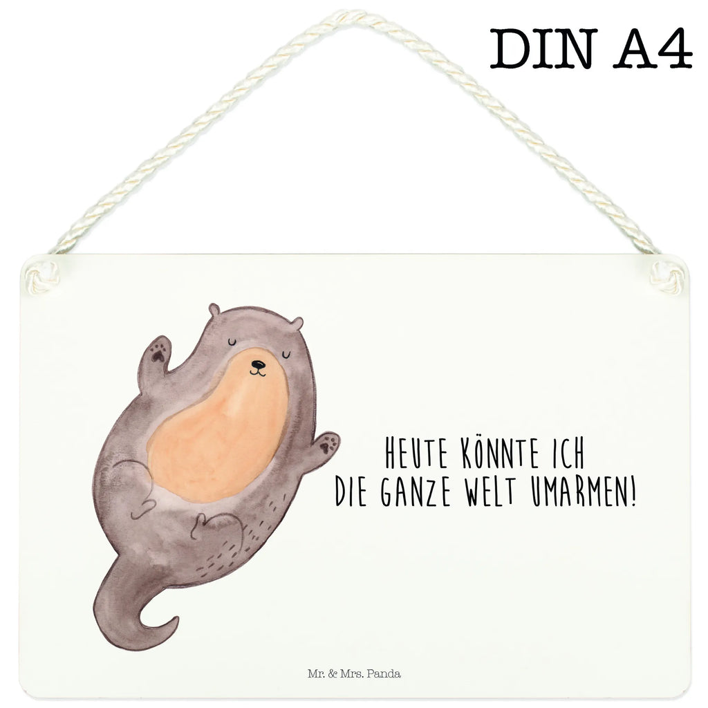 Deko Schild Otter Umarmen Dekoschild, Deko Schild, Schild, Tür Schild, Türschild, Holzschild, Wandschild, Wanddeko, Otter, Fischotter, Seeotter, Otter Seeotter See Otter