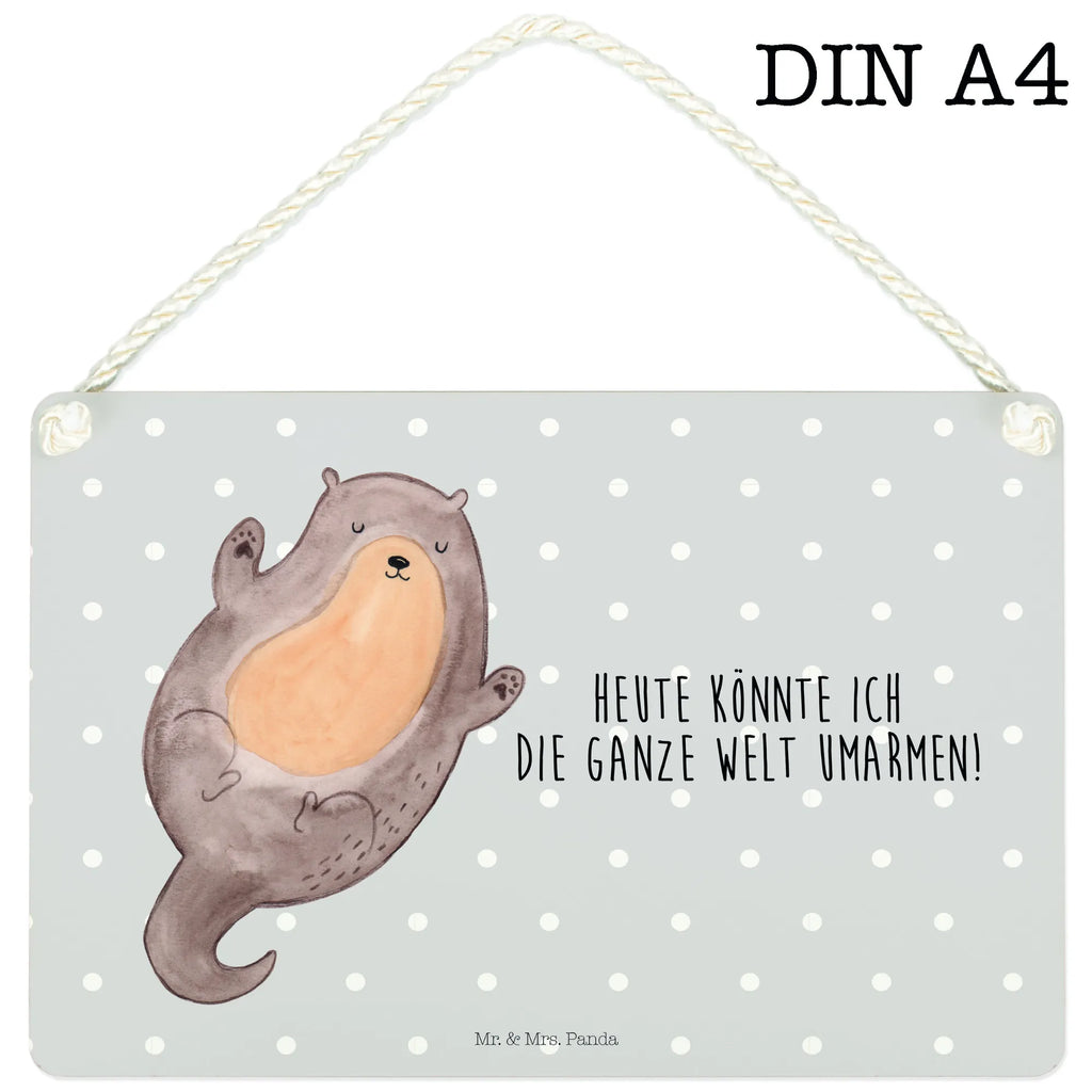 Deko Schild Otter Umarmen Dekoschild, Deko Schild, Schild, Tür Schild, Türschild, Holzschild, Wandschild, Wanddeko, Otter, Fischotter, Seeotter, Otter Seeotter See Otter