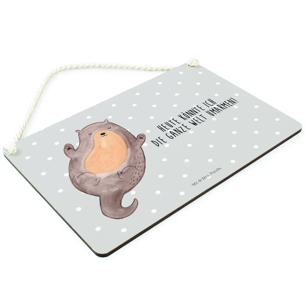 Deko Schild Otter Umarmen Dekoschild, Deko Schild, Schild, Tür Schild, Türschild, Holzschild, Wandschild, Wanddeko, Otter, Fischotter, Seeotter, Otter Seeotter See Otter