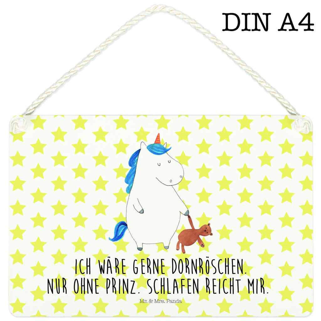 Deko Schild Einhorn Teddy Dekoschild, Deko Schild, Schild, Tür Schild, Türschild, Holzschild, Wandschild, Wanddeko, Einhorn, Einhörner, Einhorn Deko, Pegasus, Unicorn, schlafen, gute Nacht, Single, Bett, Träumen, Freundin, Singleleben