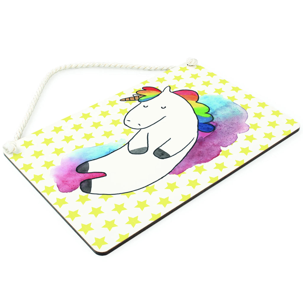 Deko Schild Einhorn Wolke 7 Dekoschild, Deko Schild, Schild, Tür Schild, Türschild, Holzschild, Wandschild, Wanddeko, Einhorn, Einhörner, Einhorn Deko, Pegasus, Unicorn, verliebt, Menschen, witzig, lustig, Geschenk, Glaube, Realität, Lächeln