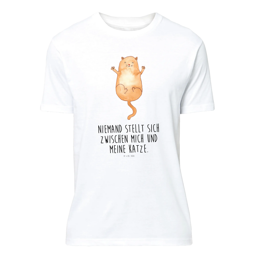 T-Shirt Standard Katze Umarmen T-Shirt, Shirt, Tshirt, Lustiges T-Shirt, T-Shirt mit Spruch, Party, Junggesellenabschied, Jubiläum, Geburstag, Herrn, Damen, Männer, Frauen, Schlafshirt, Nachthemd, Sprüche, Katze, Katzenmotiv, Katzenfan, Katzendeko, Katzenfreund, Katzenliebhaber, Katzenprodukte, Katzenartikel, Katzenaccessoires, Katzensouvenirs, Katzenliebhaberprodukte, Katzenmotive, Katzen, Kater, Mietze, Cat, Cats, Katzenhalter, Katzenbesitzerin, Haustier, Freundin, Freunde, beste Freunde, Liebe, Katzenliebe, Familie