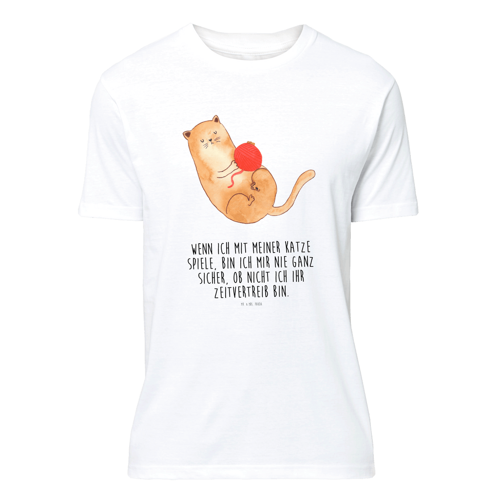 T-Shirt Standard Katze Wolle T-Shirt, Shirt, Tshirt, Lustiges T-Shirt, T-Shirt mit Spruch, Party, Junggesellenabschied, Jubiläum, Geburstag, Herrn, Damen, Männer, Frauen, Schlafshirt, Nachthemd, Sprüche, Katze, Katzenmotiv, Katzenfan, Katzendeko, Katzenfreund, Katzenliebhaber, Katzenprodukte, Katzenartikel, Katzenaccessoires, Katzensouvenirs, Katzenliebhaberprodukte, Katzenmotive, Katzen, Kater, Mietze, Cat, Cats, Katzenhalter, Katzenbesitzerin, Haustier, Wollknäuel, Wolle, Spielen, Spiel, verspielt