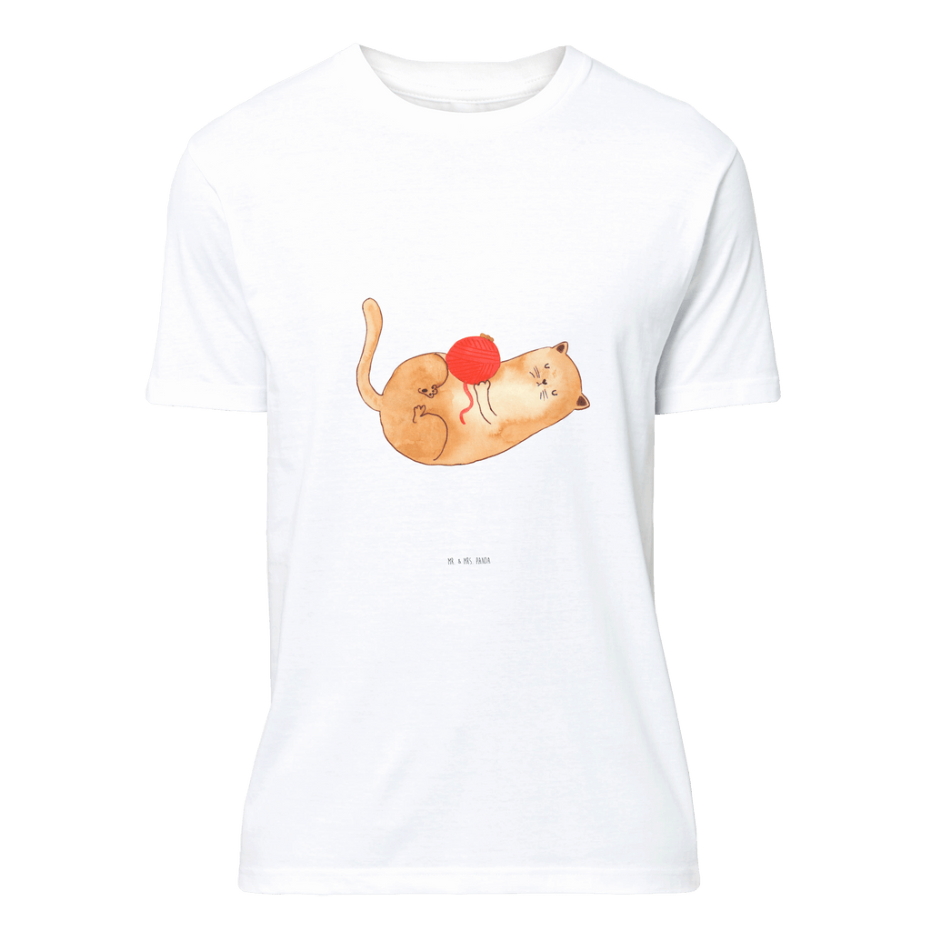 T-Shirt Standard Katze Wolle T-Shirt, Shirt, Tshirt, Lustiges T-Shirt, T-Shirt mit Spruch, Party, Junggesellenabschied, Jubiläum, Geburstag, Herrn, Damen, Männer, Frauen, Schlafshirt, Nachthemd, Sprüche, Katze, Katzenmotiv, Katzenfan, Katzendeko, Katzenfreund, Katzenliebhaber, Katzenprodukte, Katzenartikel, Katzenaccessoires, Katzensouvenirs, Katzenliebhaberprodukte, Katzenmotive, Katzen, Kater, Mietze, Cat, Cats, Katzenhalter, Katzenbesitzerin, Haustier, Wollknäuel, Wolle, Spielen, Spiel, verspielt