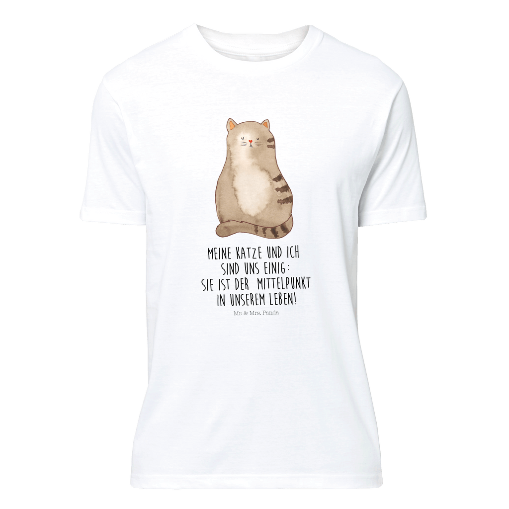 T-Shirt Standard Katze Sitzen T-Shirt, Shirt, Tshirt, Lustiges T-Shirt, T-Shirt mit Spruch, Party, Junggesellenabschied, Jubiläum, Geburstag, Herrn, Damen, Männer, Frauen, Schlafshirt, Nachthemd, Sprüche, Katze, Katzenmotiv, Katzenfan, Katzendeko, Katzenfreund, Katzenliebhaber, Katzenprodukte, Katzenartikel, Katzenaccessoires, Katzensouvenirs, Katzenliebhaberprodukte, Katzenmotive, Katzen, Kater, Mietze, Cat, Cats, Katzenhalter, Katzenbesitzerin, Haustier, Katzenliebe, Lebensinhalt, Liebe, Mittelpunkt, Familie