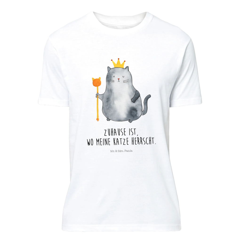 T-Shirt Standard Katze König T-Shirt, Shirt, Tshirt, Lustiges T-Shirt, T-Shirt mit Spruch, Party, Junggesellenabschied, Jubiläum, Geburstag, Herrn, Damen, Männer, Frauen, Schlafshirt, Nachthemd, Sprüche, Katze, Katzenmotiv, Katzenfan, Katzendeko, Katzenfreund, Katzenliebhaber, Katzenprodukte, Katzenartikel, Katzenaccessoires, Katzensouvenirs, Katzenliebhaberprodukte, Katzenmotive, Katzen, Kater, Mietze, Cat, Cats, Katzenhalter, Katzenbesitzerin, Haustier, König, Königin, Queen, Familie, Mietzhaus, Wohnung, erste eigenen Wohnung, Umzug, Einzug