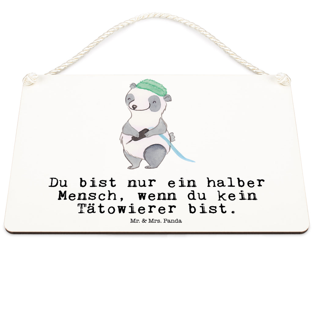 Deko Schild Tätowierer mit Herz Dekoschild, Deko Schild, Schild, Tür Schild, Türschild, Holzschild, Wandschild, Wanddeko, Beruf, Ausbildung, Jubiläum, Abschied, Rente, Kollege, Kollegin, Geschenk, Schenken, Arbeitskollege, Mitarbeiter, Firma, Danke, Dankeschön