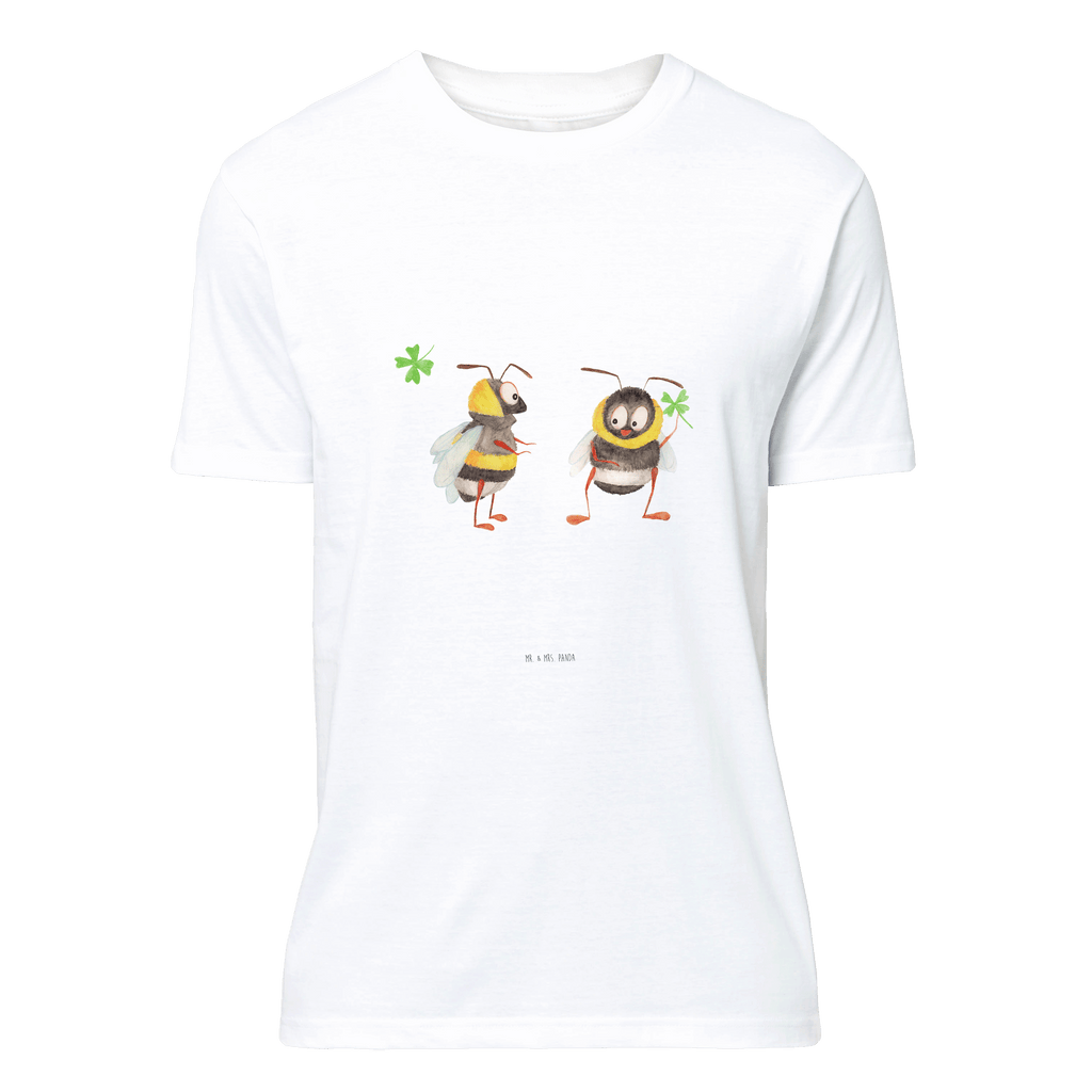 T-Shirt Standard Hummeln Kleeblatt T-Shirt, Shirt, Tshirt, Lustiges T-Shirt, T-Shirt mit Spruch, Party, Junggesellenabschied, Jubiläum, Geburstag, Herrn, Damen, Männer, Frauen, Schlafshirt, Nachthemd, Sprüche, Tiermotive, Gute Laune, lustige Sprüche, Tiere, Hummel, Biene, Spruch positiv, Biene Deko, Spruch schön, glücklich sein, glücklich werden, Spruch fröhlich