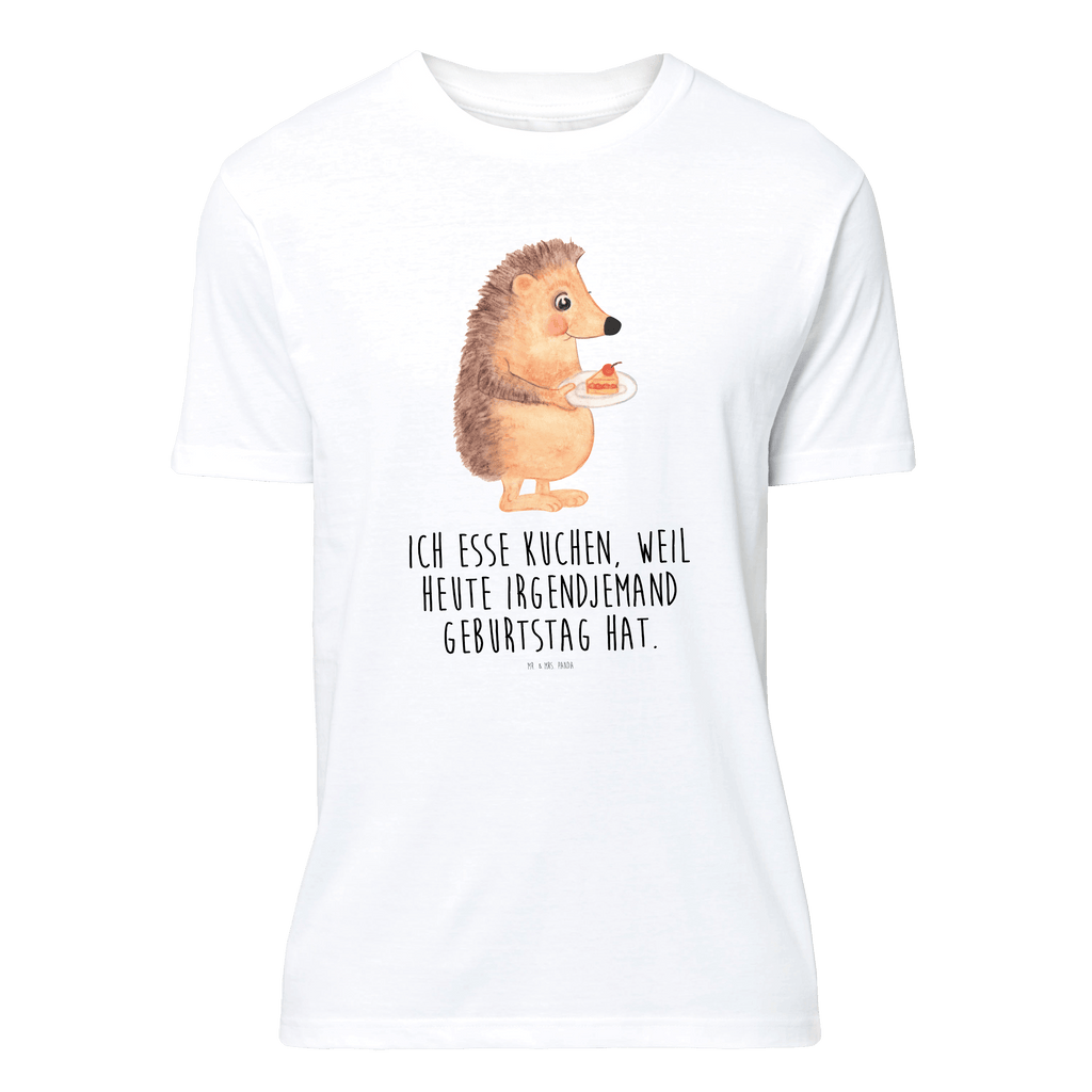 T-Shirt Standard Igel Kuchenstück T-Shirt, Shirt, Tshirt, Lustiges T-Shirt, T-Shirt mit Spruch, Party, Junggesellenabschied, Jubiläum, Geburstag, Herrn, Damen, Männer, Frauen, Schlafshirt, Nachthemd, Sprüche, Tiermotive, Gute Laune, lustige Sprüche, Tiere, Igel, Essen Spruch, Kuchen, Backen Geschenk, Kuchen backen, Einladung Party, Geburtstagskuchen, Torte