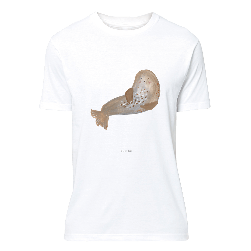 T-Shirt Standard Robbe Lachen T-Shirt, Shirt, Tshirt, Lustiges T-Shirt, T-Shirt mit Spruch, Party, Junggesellenabschied, Jubiläum, Geburstag, Herrn, Damen, Männer, Frauen, Schlafshirt, Nachthemd, Sprüche, Tiermotive, Gute Laune, lustige Sprüche, Tiere, Robbe, Robben, Seehund, Strand, Meerestier, Ostsee, Nordsee