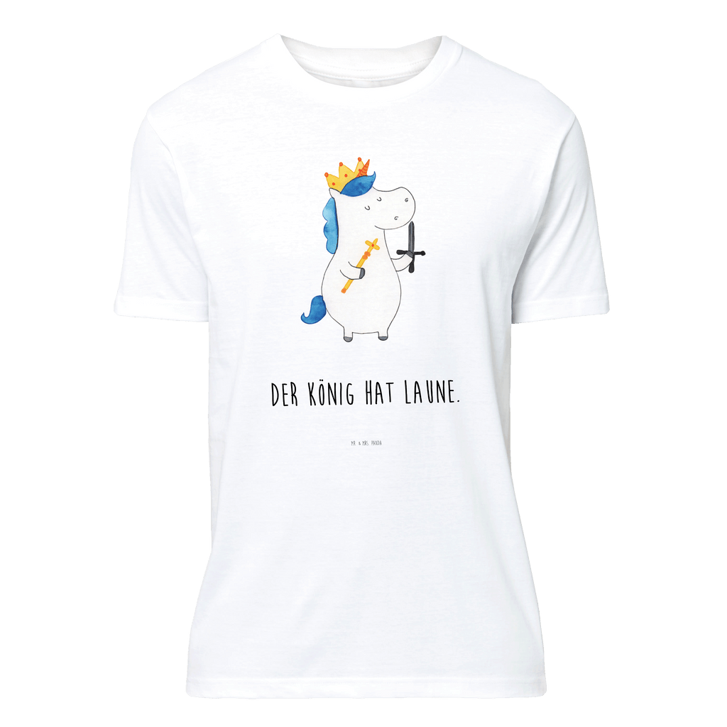 T-Shirt Standard Einhorn König mit Schwert T-Shirt, Shirt, Tshirt, Lustiges T-Shirt, T-Shirt mit Spruch, Party, Junggesellenabschied, Jubiläum, Geburstag, Herrn, Damen, Männer, Frauen, Schlafshirt, Nachthemd, Sprüche, Einhorn, Einhörner, Einhorn Deko, Pegasus, Unicorn, König, Ritter, Mittelalter