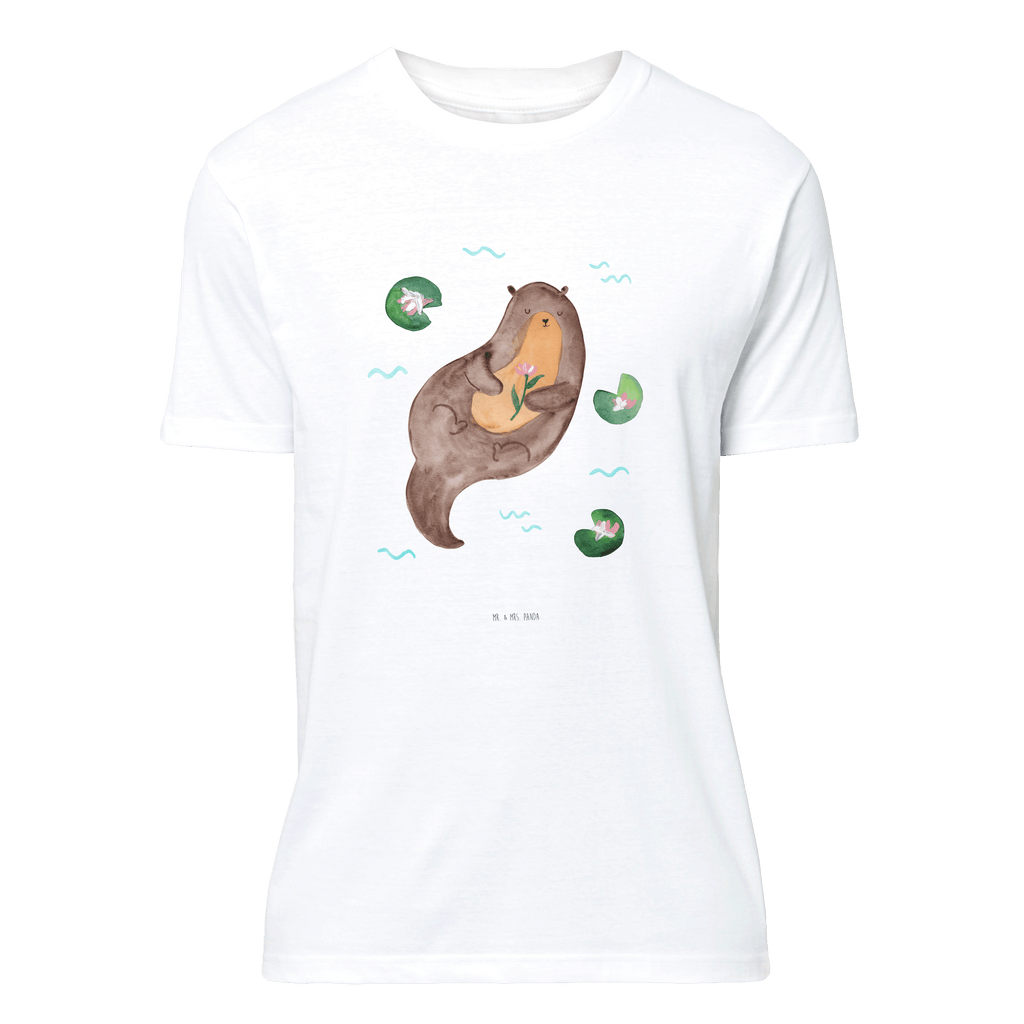 T-Shirt Standard Otter Seerose T-Shirt, Shirt, Tshirt, Lustiges T-Shirt, T-Shirt mit Spruch, Party, Junggesellenabschied, Jubiläum, Geburstag, Herrn, Damen, Männer, Frauen, Schlafshirt, Nachthemd, Sprüche, Otter, Fischotter, Seeotter, Otter Seeotter See Otter