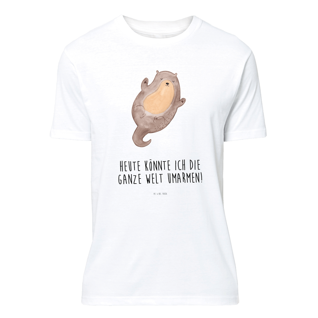 T-Shirt Standard Otter Umarmen T-Shirt, Shirt, Tshirt, Lustiges T-Shirt, T-Shirt mit Spruch, Party, Junggesellenabschied, Jubiläum, Geburstag, Herrn, Damen, Männer, Frauen, Schlafshirt, Nachthemd, Sprüche, Otter, Fischotter, Seeotter, Otter Seeotter See Otter