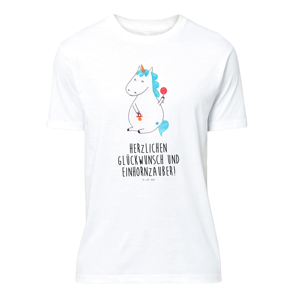 T-Shirt Standard Einhorn Baby T-Shirt, Shirt, Tshirt, Lustiges T-Shirt, T-Shirt mit Spruch, Party, Junggesellenabschied, Jubiläum, Geburstag, Herrn, Damen, Männer, Frauen, Schlafshirt, Nachthemd, Sprüche, Einhorn, Einhörner, Einhorn Deko, Pegasus, Unicorn, Mutter, Geburt, Geburtstag, erstes Kind, Baby, Babyglück, Nachwuchs, Eltern, Kind, Schnuller