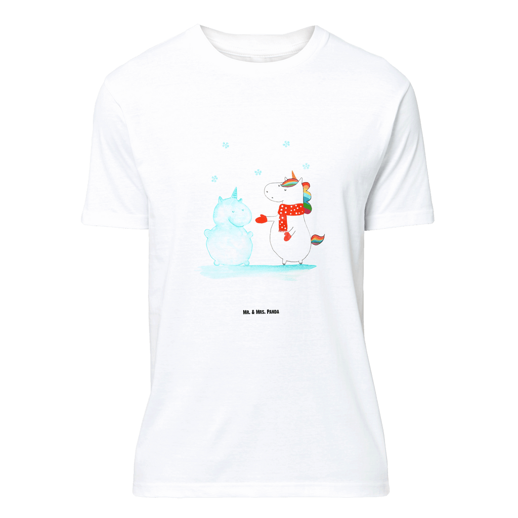 T-Shirt Standard Einhorn Schneemann T-Shirt, Shirt, Tshirt, Lustiges T-Shirt, T-Shirt mit Spruch, Party, Junggesellenabschied, Jubiläum, Geburstag, Herrn, Damen, Männer, Frauen, Schlafshirt, Nachthemd, Sprüche, Einhorn, Einhörner, Einhorn Deko, Pegasus, Unicorn, Schneemann, Winter, Schnee, Kuchen, Weihnachten, kalt, Mütze, Handschuhe, X-Mas