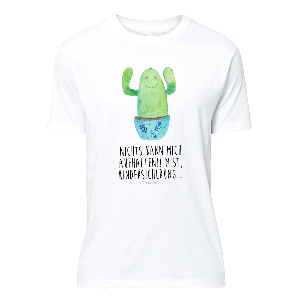 T-Shirt Standard Kaktus Happy T-Shirt, Shirt, Tshirt, Lustiges T-Shirt, T-Shirt mit Spruch, Party, Junggesellenabschied, Jubiläum, Geburstag, Herrn, Damen, Männer, Frauen, Schlafshirt, Nachthemd, Sprüche, Kaktus, Kakteen, Motivation, Spruch, lustig, Kindersicherung, Neustart, Büro, Büroalltag, Kollege, Kollegin, Freundin, Mutter, Familie, Ausbildung