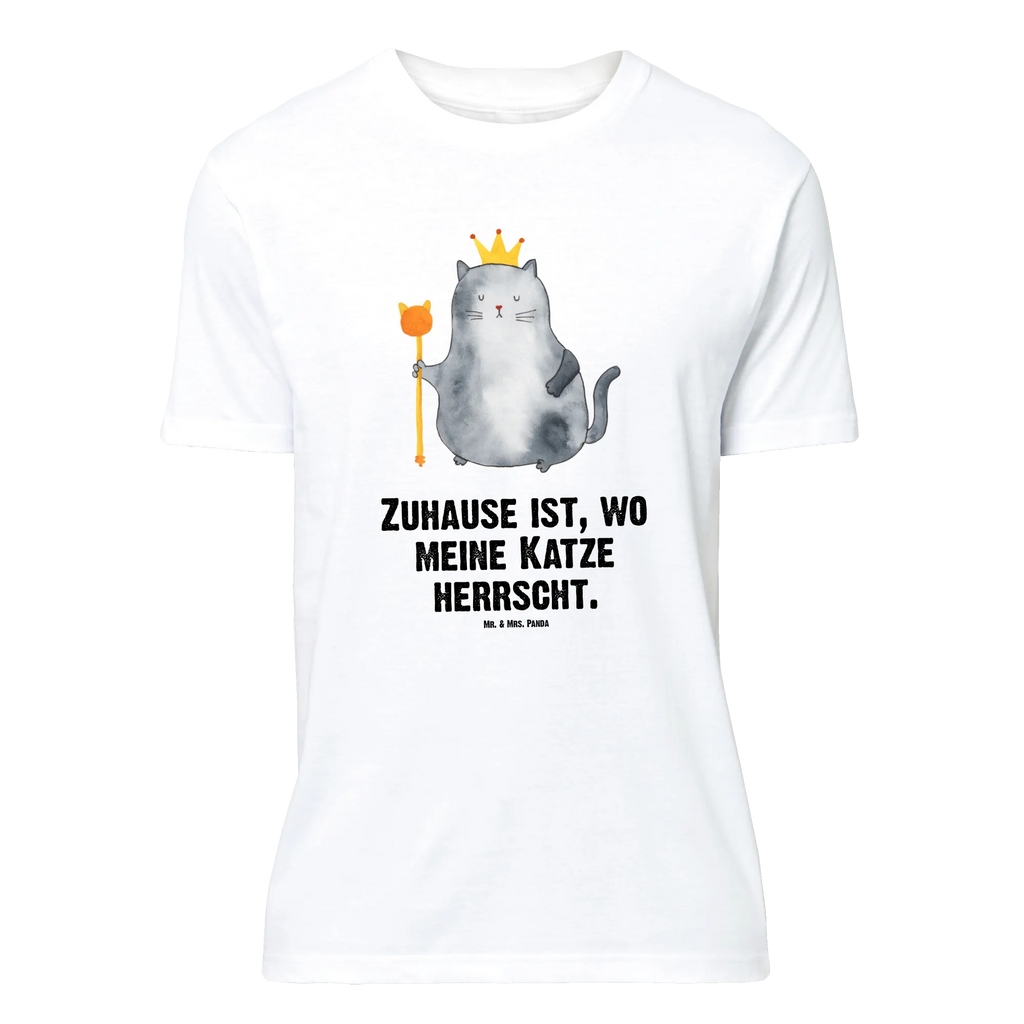 T-Shirt Standard Katze König T-Shirt, Shirt, Tshirt, Lustiges T-Shirt, T-Shirt mit Spruch, Party, Junggesellenabschied, Jubiläum, Geburstag, Herrn, Damen, Männer, Frauen, Schlafshirt, Nachthemd, Sprüche, Katze, Katzenmotiv, Katzenfan, Katzendeko, Katzenfreund, Katzenliebhaber, Katzenprodukte, Katzenartikel, Katzenaccessoires, Katzensouvenirs, Katzenliebhaberprodukte, Katzenmotive, Katzen, Kater, Mietze, Cat, Cats, Katzenhalter, Katzenbesitzerin, Haustier, König, Königin, Queen, Familie, Mietzhaus, Wohnung, erste eigenen Wohnung, Umzug, Einzug