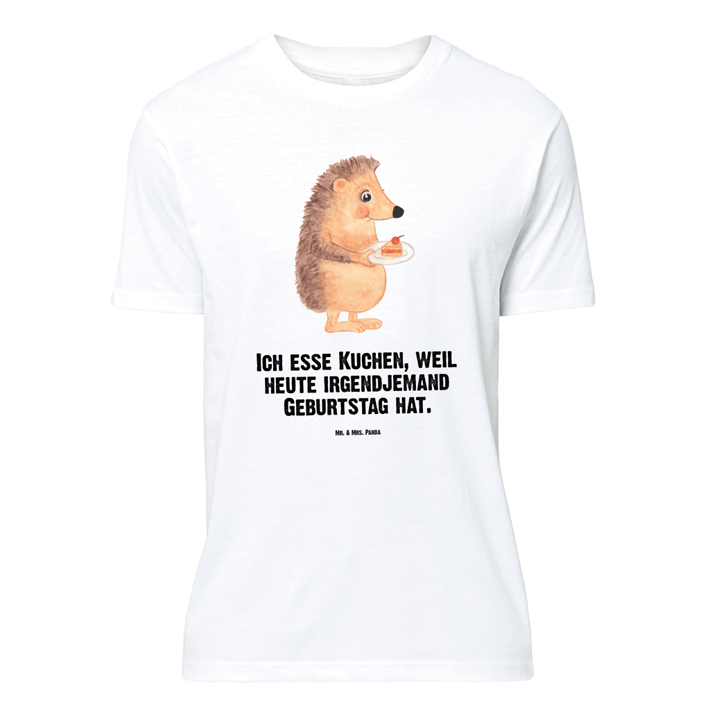 T-Shirt Standard Igel Kuchenstück T-Shirt, Shirt, Tshirt, Lustiges T-Shirt, T-Shirt mit Spruch, Party, Junggesellenabschied, Jubiläum, Geburstag, Herrn, Damen, Männer, Frauen, Schlafshirt, Nachthemd, Sprüche, Tiermotive, Gute Laune, lustige Sprüche, Tiere, Igel, Essen Spruch, Kuchen, Backen Geschenk, Kuchen backen, Einladung Party, Geburtstagskuchen, Torte