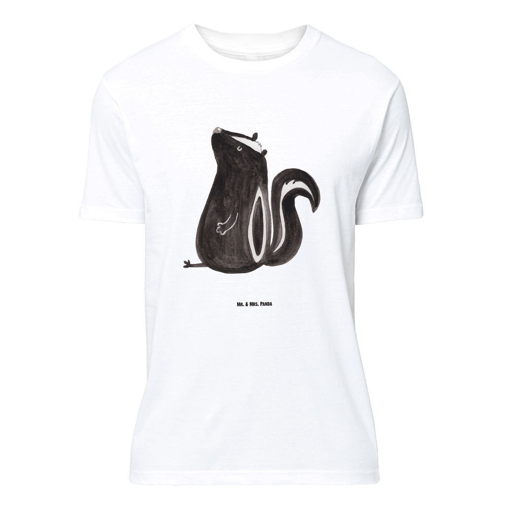 T-Shirt Standard Stinktier Sitzen T-Shirt, Shirt, Tshirt, Lustiges T-Shirt, T-Shirt mit Spruch, Party, Junggesellenabschied, Jubiläum, Geburstag, Herrn, Damen, Männer, Frauen, Schlafshirt, Nachthemd, Sprüche, Stinktier, Skunk, Wildtier, Raubtier, Stinker, Stinki, Spruch, Büro, Recht, Besserwisser