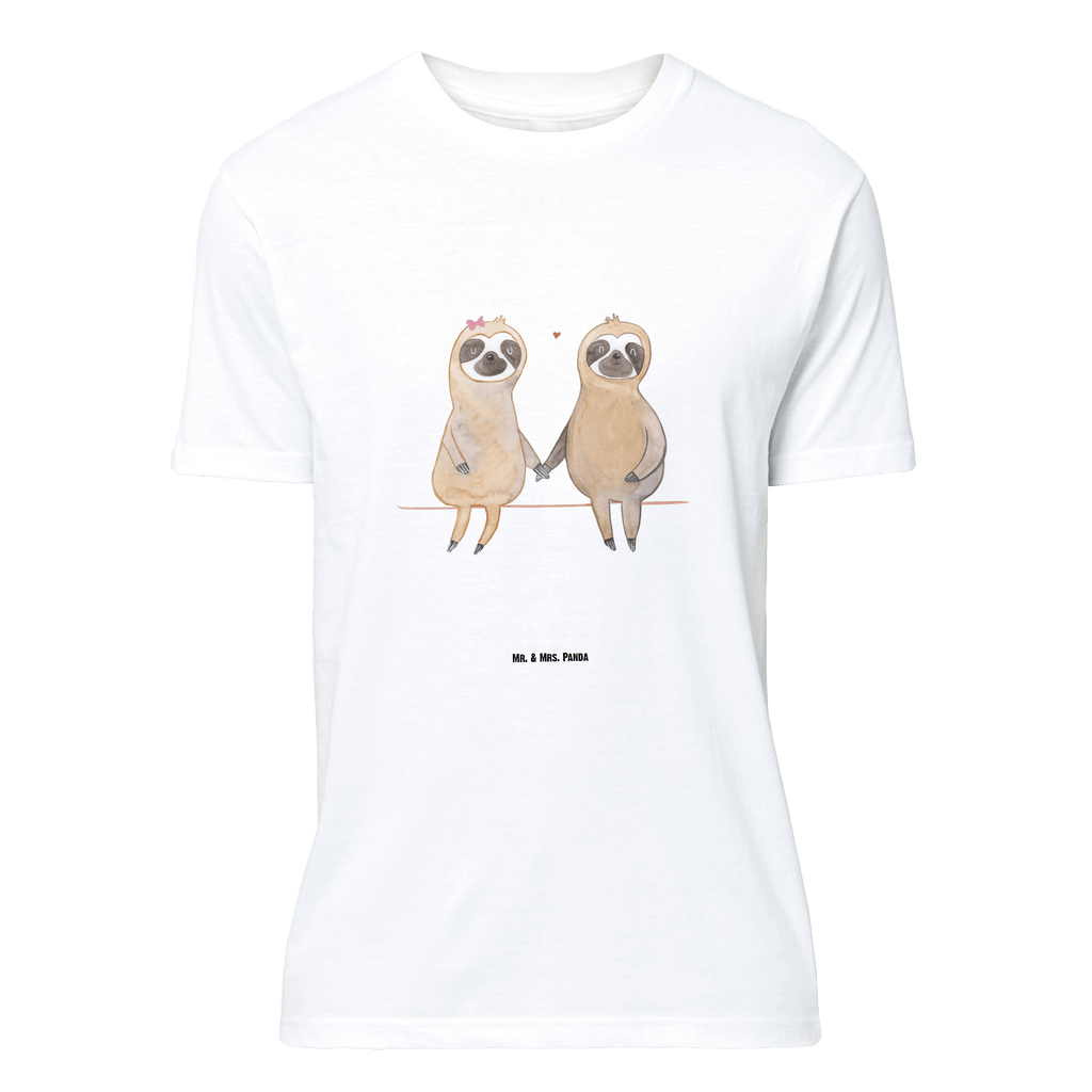 T-Shirt Standard Faultier Pärchen T-Shirt, Shirt, Tshirt, Lustiges T-Shirt, T-Shirt mit Spruch, Party, Junggesellenabschied, Jubiläum, Geburstag, Herrn, Damen, Männer, Frauen, Schlafshirt, Nachthemd, Sprüche, Faultier, Faultier Geschenk, Faultier Deko, Faultiere, faul, Lieblingstier, Liebe, Liebespaar, Faultierliebe, Faultierpärchen, verliebt, verlobt, gemeinsam, relaxen, Pärchen, Beziehung, Langsamkeit