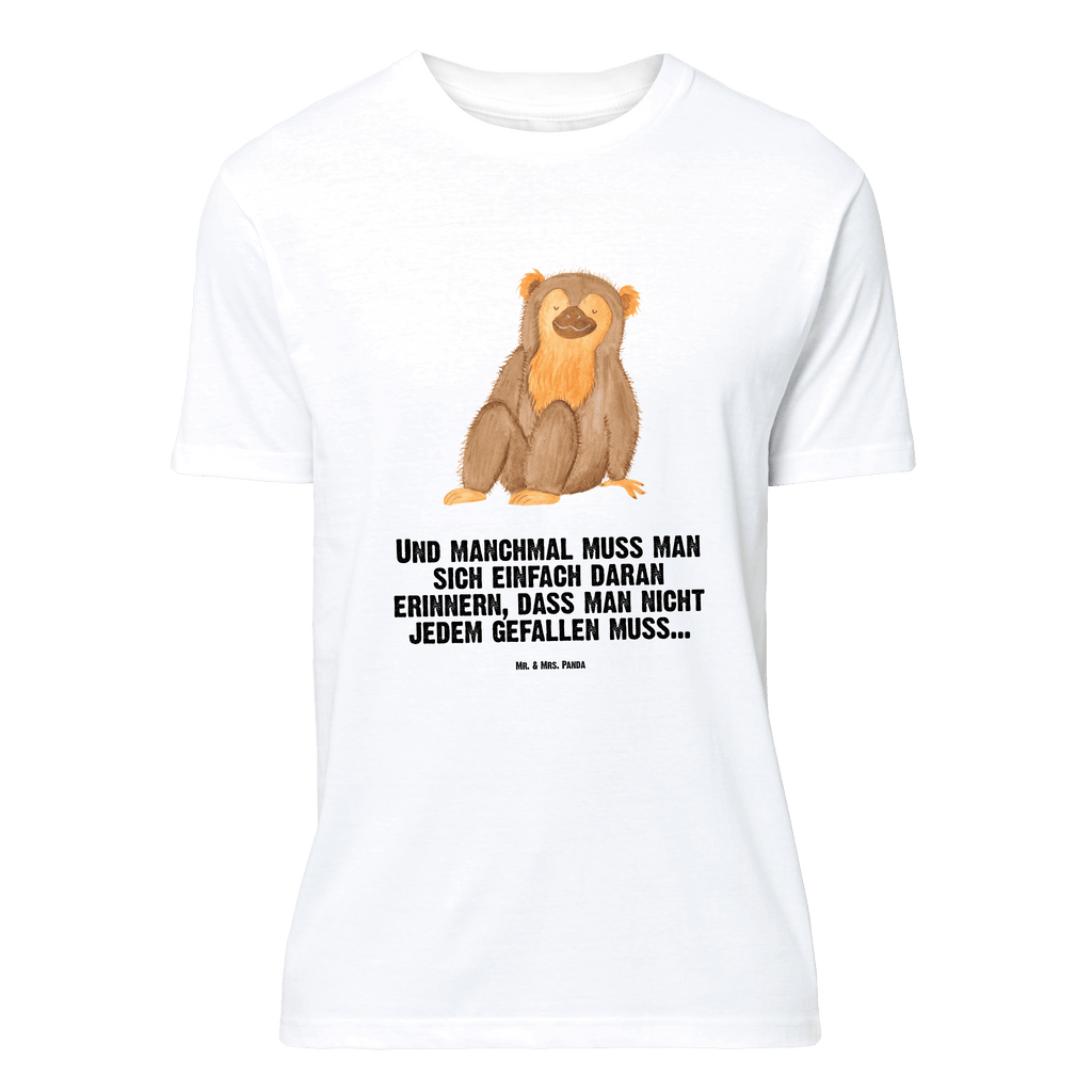 T-Shirt Standard Affe T-Shirt, Shirt, Tshirt, Lustiges T-Shirt, T-Shirt mit Spruch, Party, Junggesellenabschied, Jubiläum, Geburstag, Herrn, Damen, Männer, Frauen, Schlafshirt, Nachthemd, Sprüche, Afrika, Wildtiere, Affe, Äffchen, Affen, Selbstliebe, Respekt, Motivation, Selbstachtung, Liebe, Selbstbewusstsein, Selfcare