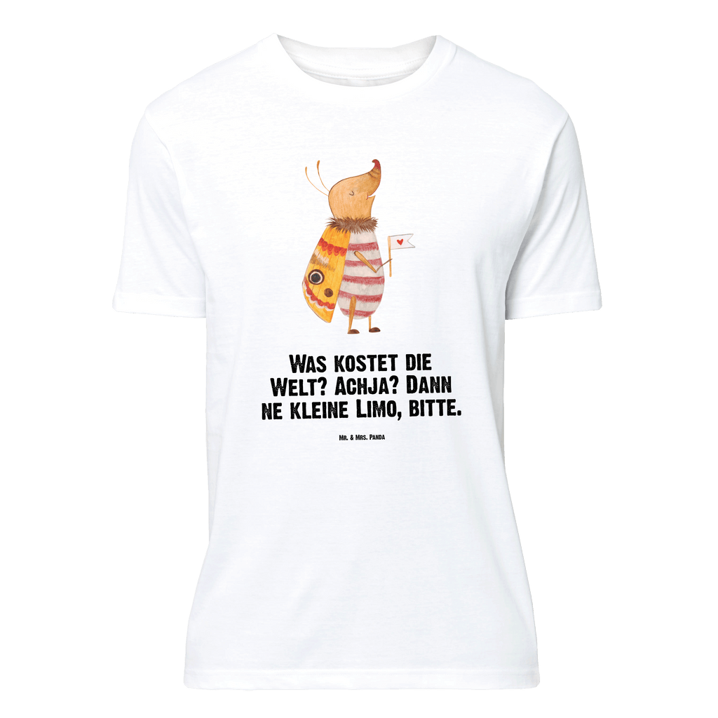 T-Shirt Standard Nachtfalter Fähnchen T-Shirt, Shirt, Tshirt, Lustiges T-Shirt, T-Shirt mit Spruch, Party, Junggesellenabschied, Jubiläum, Geburstag, Herrn, Damen, Männer, Frauen, Schlafshirt, Nachthemd, Sprüche, Tiermotive, Gute Laune, lustige Sprüche, Tiere, Nachtfalter, Käfer, Spruch lustig, Spruch witzig, süß, niedlich, Küche Deko, Was kostet die Welt