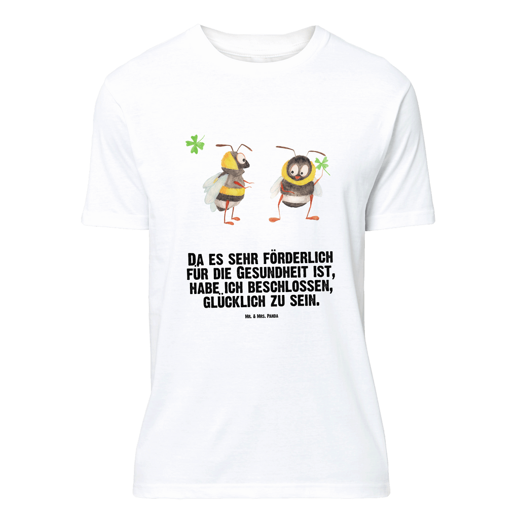 T-Shirt Standard Hummeln Kleeblatt T-Shirt, Shirt, Tshirt, Lustiges T-Shirt, T-Shirt mit Spruch, Party, Junggesellenabschied, Jubiläum, Geburstag, Herrn, Damen, Männer, Frauen, Schlafshirt, Nachthemd, Sprüche, Tiermotive, Gute Laune, lustige Sprüche, Tiere, Hummel, Biene, Spruch positiv, Biene Deko, Spruch schön, glücklich sein, glücklich werden, Spruch fröhlich