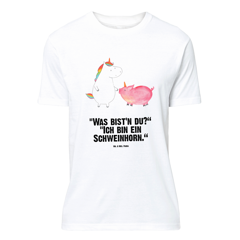 T-Shirt Standard Einhorn Schwein T-Shirt, Shirt, Tshirt, Lustiges T-Shirt, T-Shirt mit Spruch, Party, Junggesellenabschied, Jubiläum, Geburstag, Herrn, Damen, Männer, Frauen, Schlafshirt, Nachthemd, Sprüche, Einhorn, Einhörner, Einhorn Deko, Pegasus, Unicorn, Freundschaft, Schweinhorn, Schwein, Freundin, Schweinchen