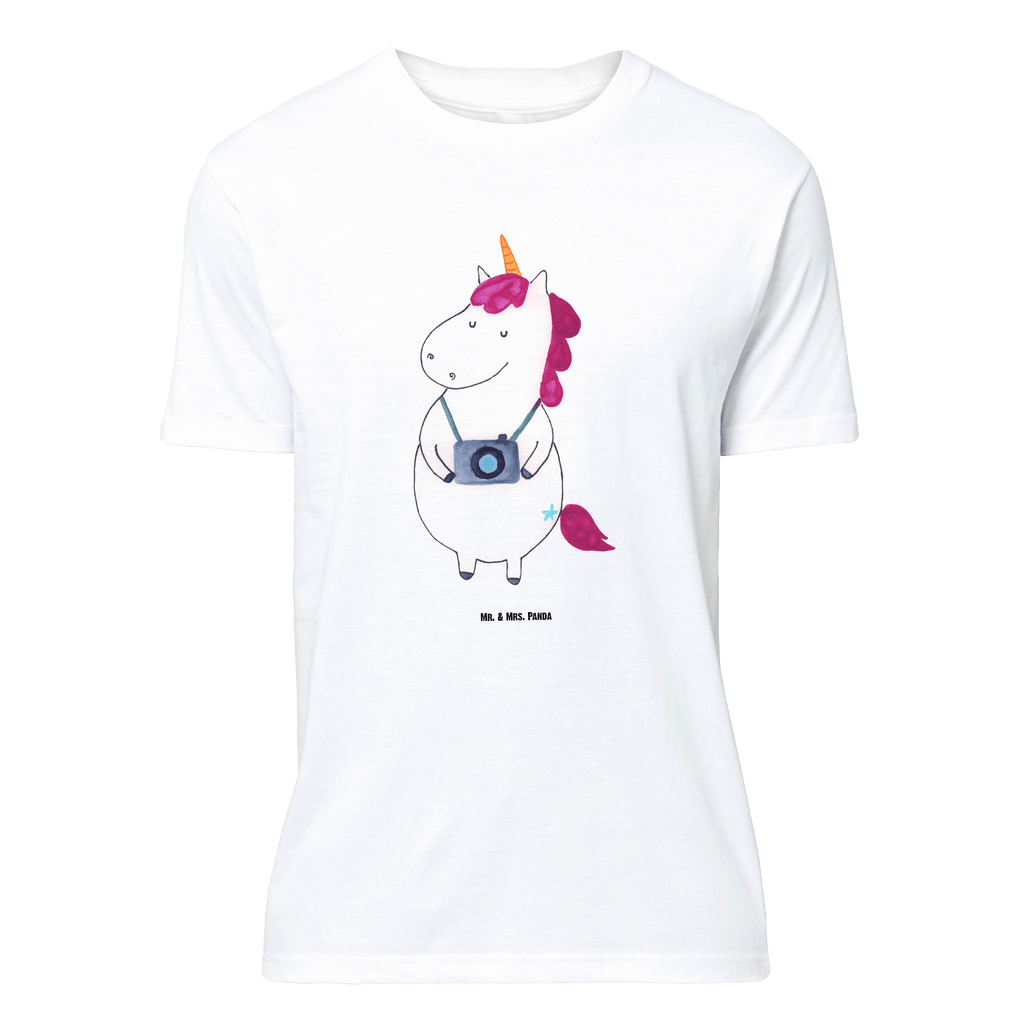 T-Shirt Standard Einhorn Fotograf T-Shirt, Shirt, Tshirt, Lustiges T-Shirt, T-Shirt mit Spruch, Party, Junggesellenabschied, Jubiläum, Geburstag, Herrn, Damen, Männer, Frauen, Schlafshirt, Nachthemd, Sprüche, Einhorn, Einhörner, Einhorn Deko, Pegasus, Unicorn, Fotograf, Fotografie, Kamera, Reisen, Weltreise, Weltenbummler, Urlaub, Tourist, Kurztrip, Reise, Städtereise