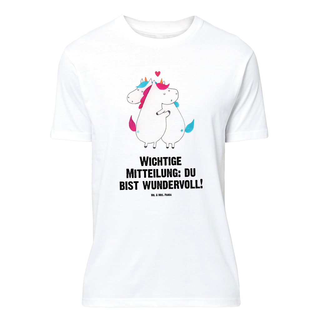 T-Shirt Standard Einhorn Mitteilung T-Shirt, Shirt, Tshirt, Lustiges T-Shirt, T-Shirt mit Spruch, Party, Junggesellenabschied, Jubiläum, Geburstag, Herrn, Damen, Männer, Frauen, Schlafshirt, Nachthemd, Sprüche, Einhorn, Einhörner, Einhorn Deko, Pegasus, Unicorn, Valentinstag, Valentine, Liebe, Geschenk, Partner, Ehe, lustig, witzig, Spruch