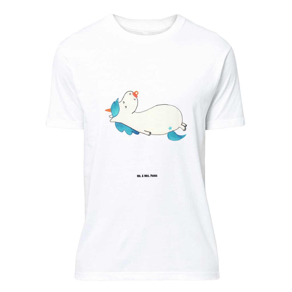 T-Shirt Standard Einhorn Schnuller T-Shirt, Shirt, Tshirt, Lustiges T-Shirt, T-Shirt mit Spruch, Party, Junggesellenabschied, Jubiläum, Geburstag, Herrn, Damen, Männer, Frauen, Schlafshirt, Nachthemd, Sprüche, Einhorn, Einhörner, Einhorn Deko, Pegasus, Unicorn, Baby, Kleinkind, Geburt, Geburtstag, Säugling, Schnuller, Geschenk Geburt, Mutter, Mama