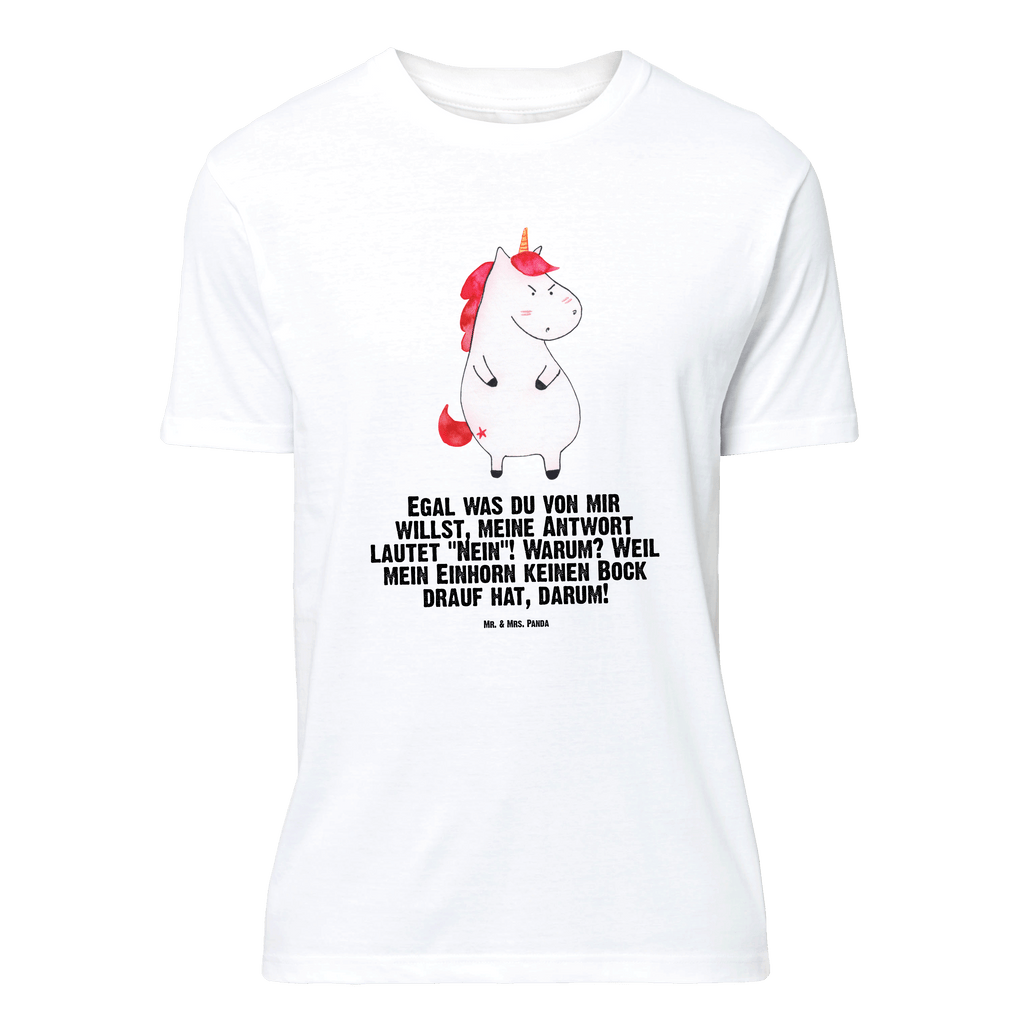 T-Shirt Standard Einhorn Wut T-Shirt, Shirt, Tshirt, Lustiges T-Shirt, T-Shirt mit Spruch, Party, Junggesellenabschied, Jubiläum, Geburstag, Herrn, Damen, Männer, Frauen, Schlafshirt, Nachthemd, Sprüche, Einhorn, Einhörner, Einhorn Deko, Pegasus, Unicorn, Realität, Ansage, lustlos, nein, Büro, Arbeit, wütend, dumme Fragen, lustig, Spaß, Geschenk