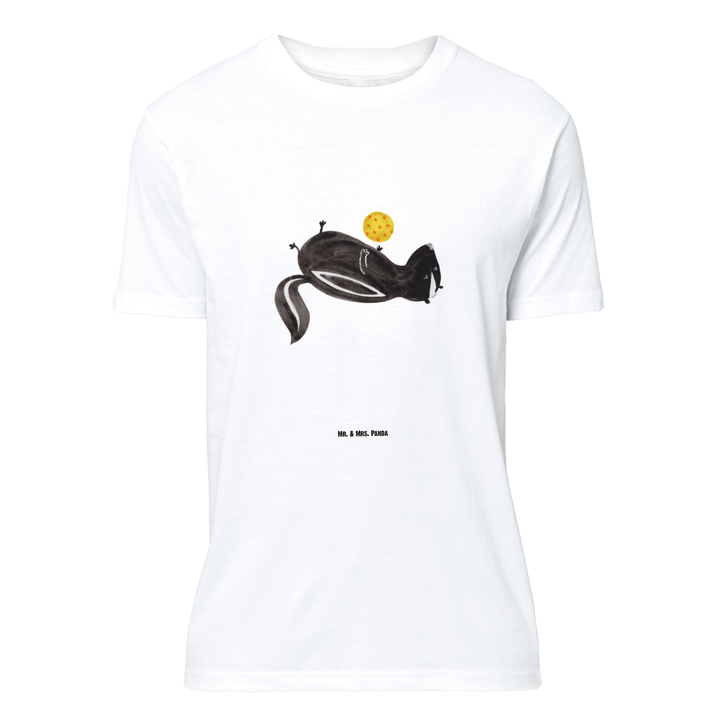 T-Shirt Standard Stinktier Ball T-Shirt, Shirt, Tshirt, Lustiges T-Shirt, T-Shirt mit Spruch, Party, Junggesellenabschied, Jubiläum, Geburstag, Herrn, Damen, Männer, Frauen, Schlafshirt, Nachthemd, Sprüche, Stinktier, Skunk, Wildtier, Raubtier, Stinker, Stinki, verspielt, Weisheit