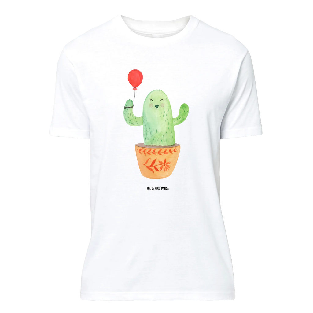 T-Shirt Standard Kaktus Luftballon T-Shirt, Shirt, Tshirt, Lustiges T-Shirt, T-Shirt mit Spruch, Party, Junggesellenabschied, Jubiläum, Geburstag, Herrn, Damen, Männer, Frauen, Schlafshirt, Nachthemd, Sprüche, Kaktus, Kakteen, Luftballon, Neustart, Freude, Büro, Stress, Büroalltag, Freundin, Freund, Ausbildung, Prüfung