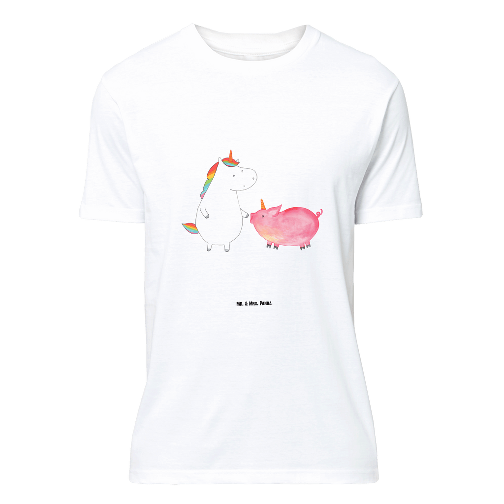 T-Shirt Standard Einhorn Schwein T-Shirt, Shirt, Tshirt, Lustiges T-Shirt, T-Shirt mit Spruch, Party, Junggesellenabschied, Jubiläum, Geburstag, Herrn, Damen, Männer, Frauen, Schlafshirt, Nachthemd, Sprüche, Einhorn, Einhörner, Einhorn Deko, Pegasus, Unicorn, Freundschaft, Schweinhorn, Schwein, Freundin, Schweinchen