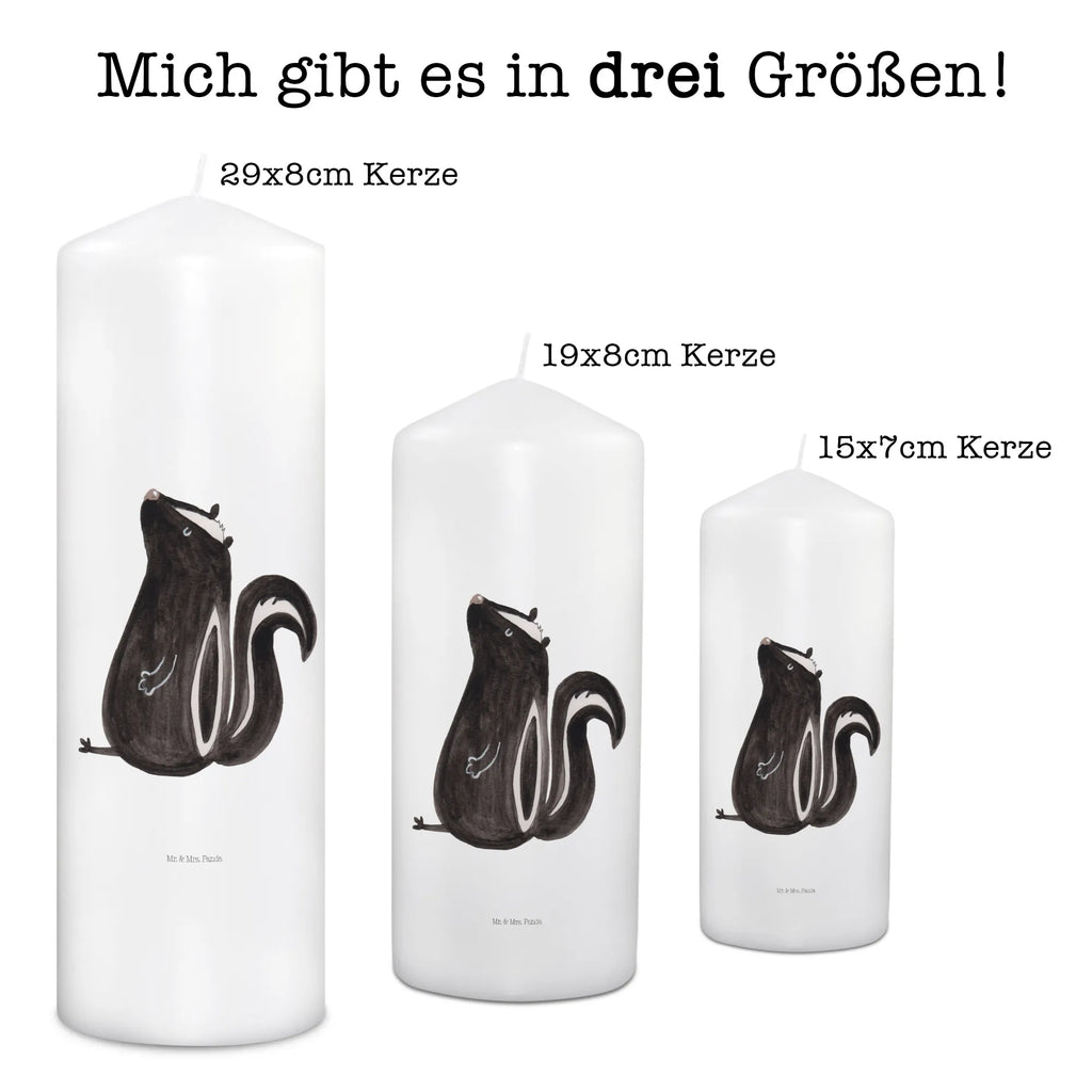 Kerze Stinktier Sitzen Kerze, Taufkerze, Kommunionskerze, Geburtstagskerze, Geschenk Kerze, Taufgeschenk Kerze, Kerze mit Druck, Besondere Kerze, Geschenkidee Kerze, Kerze für Kommunion, Geburtstag Kerze, Kommunion Kerze, Stinktier, Skunk, Wildtier, Raubtier, Stinker, Stinki, Spruch, Büro, Recht, Besserwisser