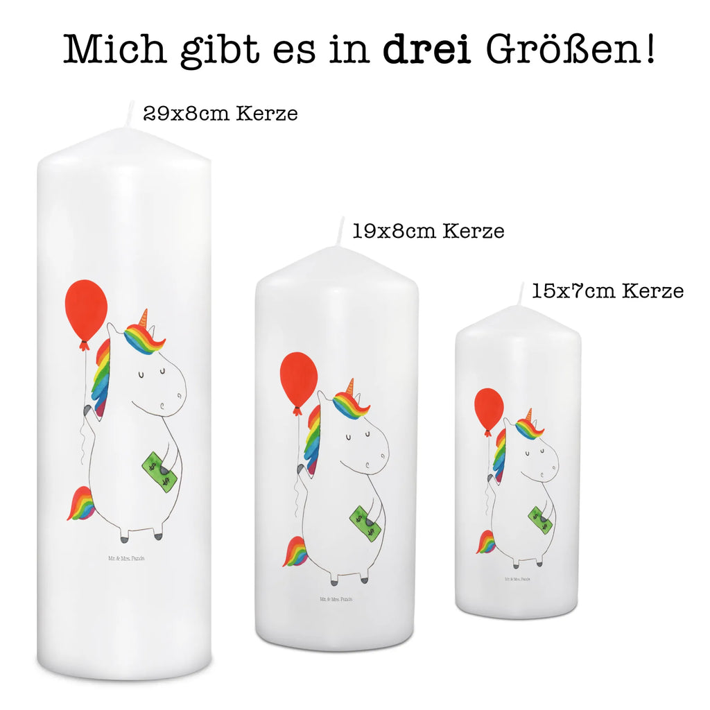 Kerze Einhorn Luftballon Kerze, Taufkerze, Kommunionskerze, Geburtstagskerze, Geschenk Kerze, Taufgeschenk Kerze, Kerze mit Druck, Besondere Kerze, Geschenkidee Kerze, Kerze für Kommunion, Geburtstag Kerze, Kommunion Kerze, Einhorn, Einhörner, Einhorn Deko, Pegasus, Unicorn, Luftballon, Geld, Lebenslust, Freude, Geschenk, Freundin