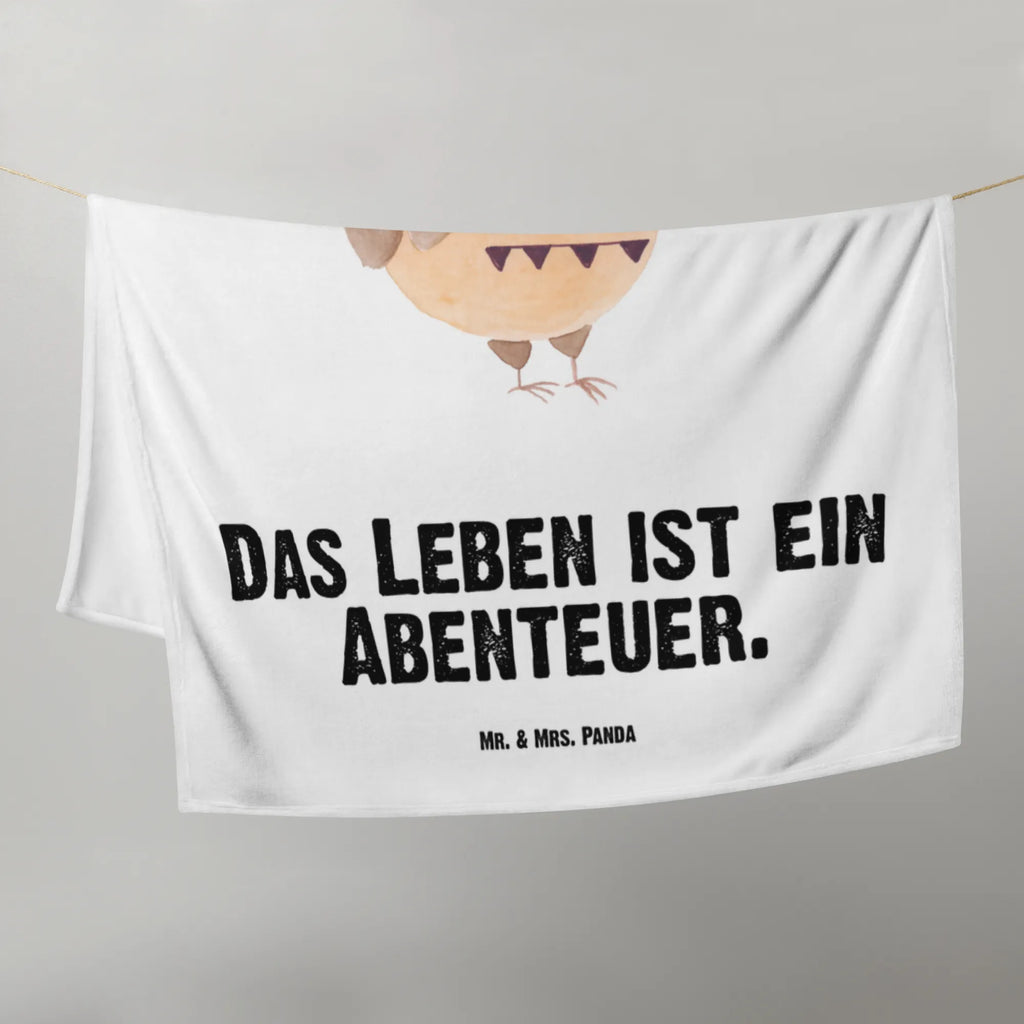 Babydecke Eule Federschmuck Babydecke, Babygeschenk, Geschenk Geburt, Babyecke Kuscheldecke, Krabbeldecke, Eule, Eule Deko, Owl, Das Leben ist ein Abenteuer, Reisespruch, Federschmuck, Dekoration