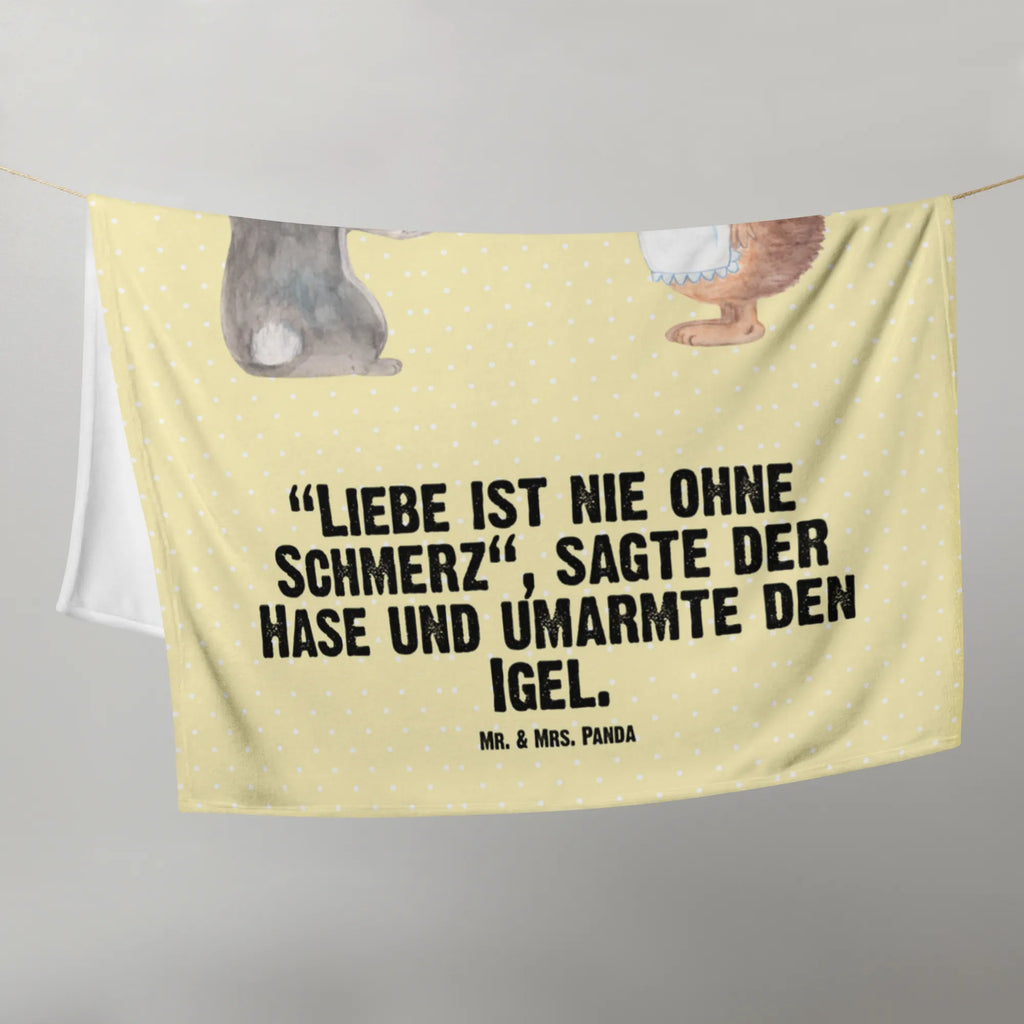 Babydecke Hase Igel Babydecke, Babygeschenk, Geschenk Geburt, Babyecke Kuscheldecke, Krabbeldecke, Tiermotive, Gute Laune, lustige Sprüche, Tiere, Igel und Hase, Igel, Hase, Liebe Spruch, Liebeskummer Geschenk, Herzschmerz, Trösten, Trennungsschmerz, Spruch romantisch