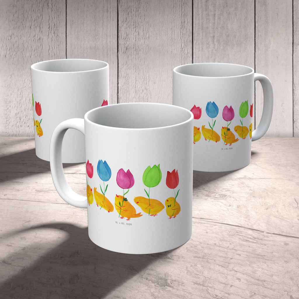 Tasse Küken Parade Tasse, Kaffeetasse, Teetasse, Becher, Kaffeebecher, Teebecher, Keramiktasse, Porzellantasse, Büro Tasse, Geschenk Tasse, Tasse Sprüche, Tasse Motive, Kaffeetassen, Tasse bedrucken, Designer Tasse, Cappuccino Tassen, Schöne Teetassen, Ostern, Osterhase, Ostergeschenke, Osternest, Osterdeko, Geschenke zu Ostern, Ostern Geschenk, Ostergeschenke Kinder, Ostern Kinder, Küken, Parade, Tulpen, Frohe Ostern, Ostergrüße, Blumen