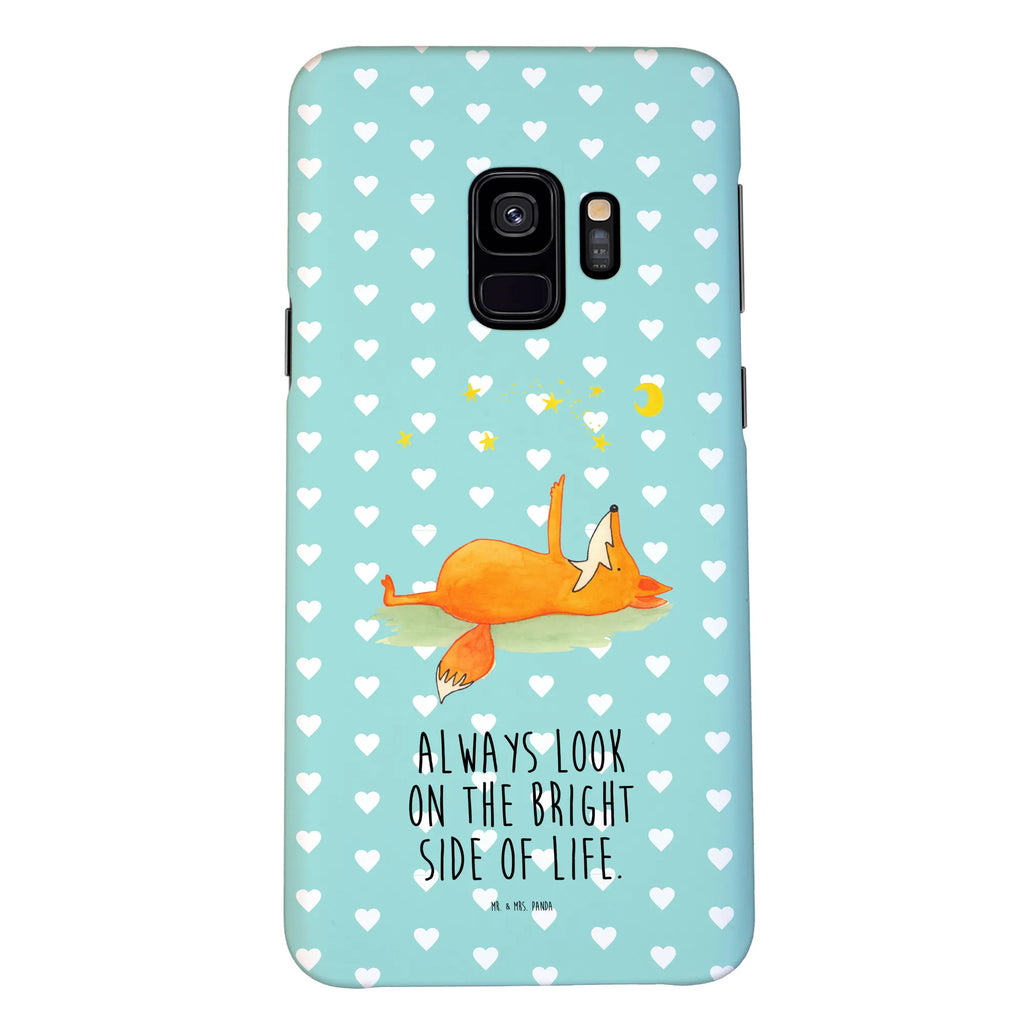 Handyhülle Fuchs Sterne Handyhülle, Handycover, Cover, Handy, Hülle, Iphone 10, Iphone X, Fuchs, Füchse, tröstende Worte, Spruch positiv, Spruch schön, Romantik, Always Look on the Bright Side of Life