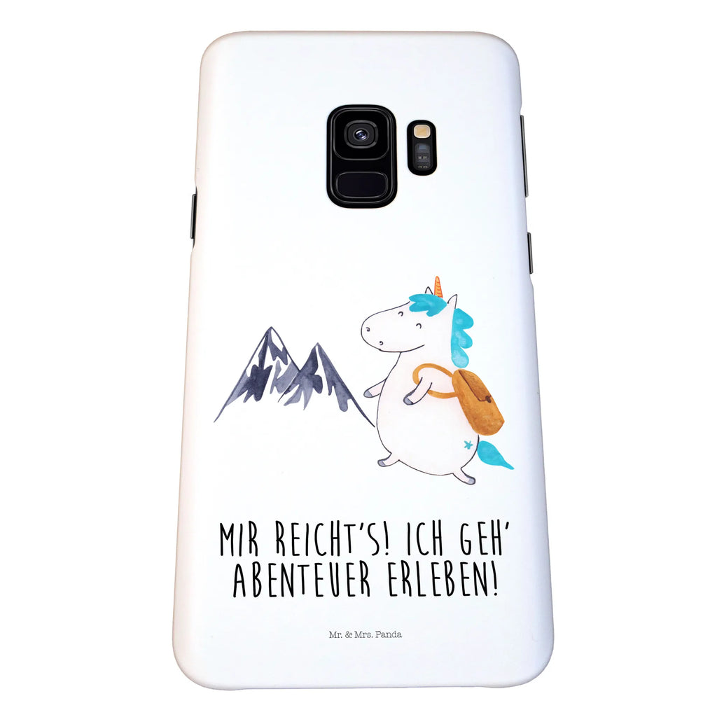 Handyhülle Einhorn Bergsteiger Handyhülle, Handycover, Cover, Handy, Hülle, Iphone 10, Iphone X, Einhorn, Einhörner, Einhorn Deko, Unicorn, Bergsteiger, Abenteuer, Berge, Abenteurer, Weltenbummler, Weltreise, Reisen, Urlaub, Entdecker