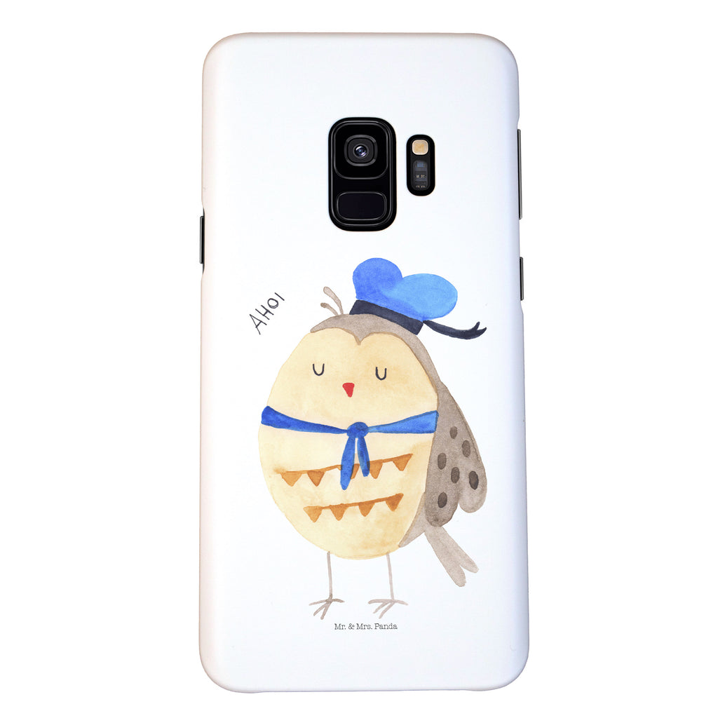 Handyhülle Eule Matrose Handyhülle, Handycover, Cover, Handy, Hülle, Samsung Galaxy S8 plus, Eule, Eule Spruch, Eule Deko, Owl, Wortspiel lustig, Matrose, Freundin, Ehe, Seefahrer, Heimathafen, Hochzeitstag Geschenk