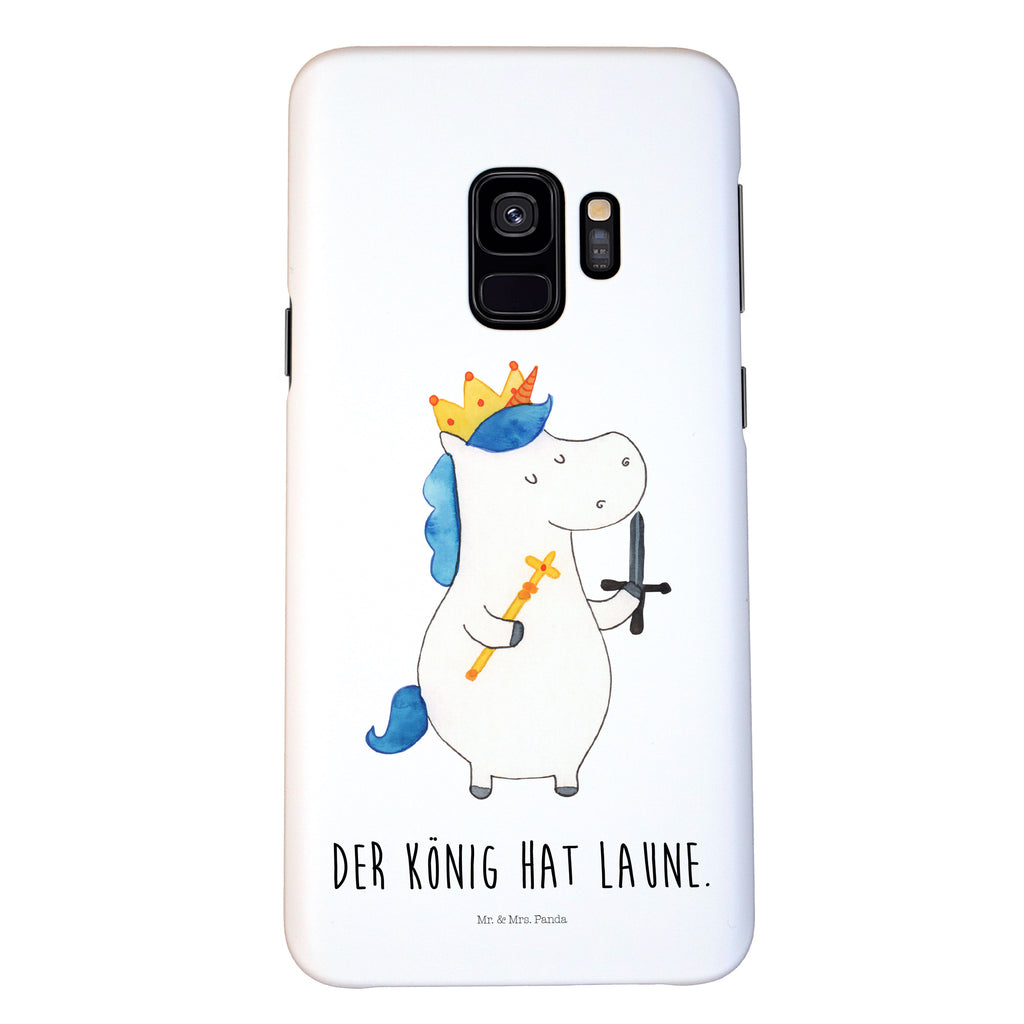 Handyhülle Einhorn König mit Schwert Handyhülle, Handycover, Cover, Handy, Hülle, Iphone 10, Iphone X, Einhorn, Einhörner, Einhorn Deko, Pegasus, Unicorn, König, Ritter, Mittelalter