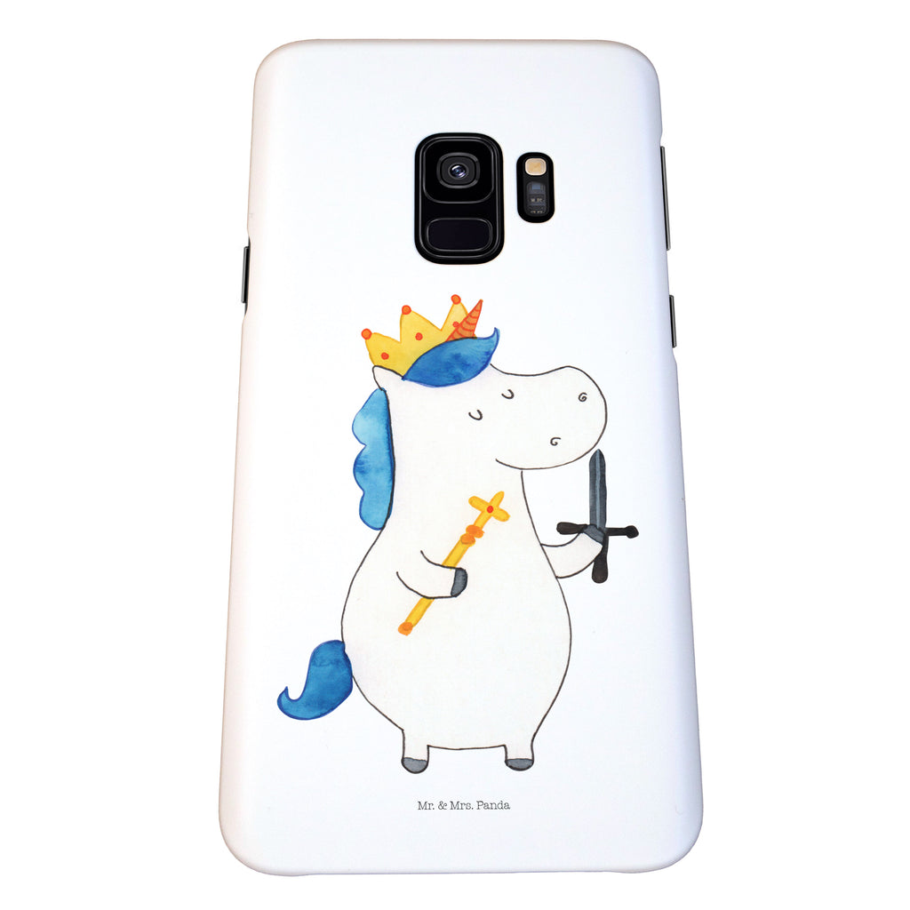 Handyhülle Einhorn König mit Schwert Handyhülle, Handycover, Cover, Handy, Hülle, Iphone 10, Iphone X, Einhorn, Einhörner, Einhorn Deko, Pegasus, Unicorn, König, Ritter, Mittelalter