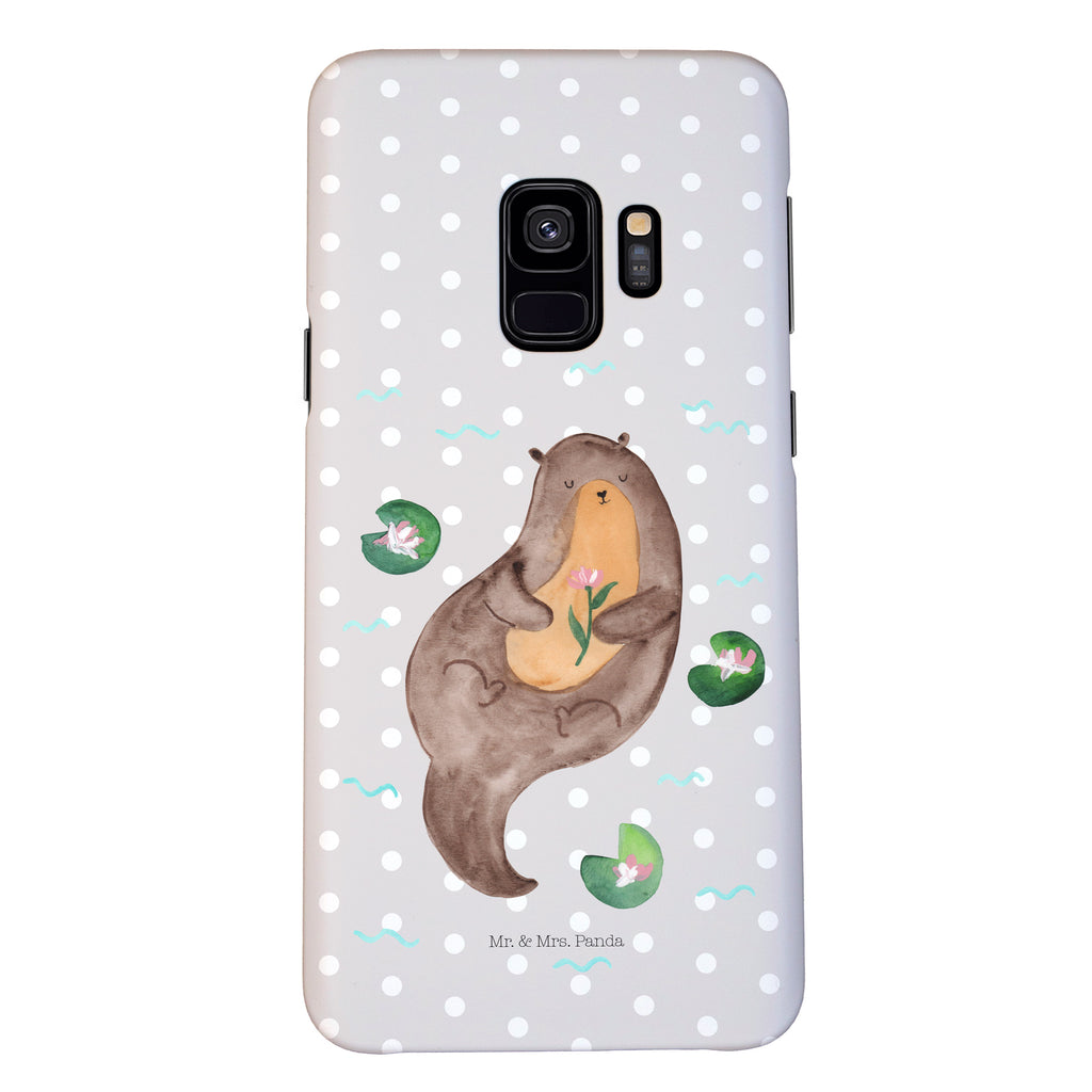 Handyhülle Otter Seerose Handyhülle, Handycover, Cover, Handy, Hülle, Iphone 10, Iphone X, Otter, Fischotter, Seeotter, Otter Seeotter See Otter