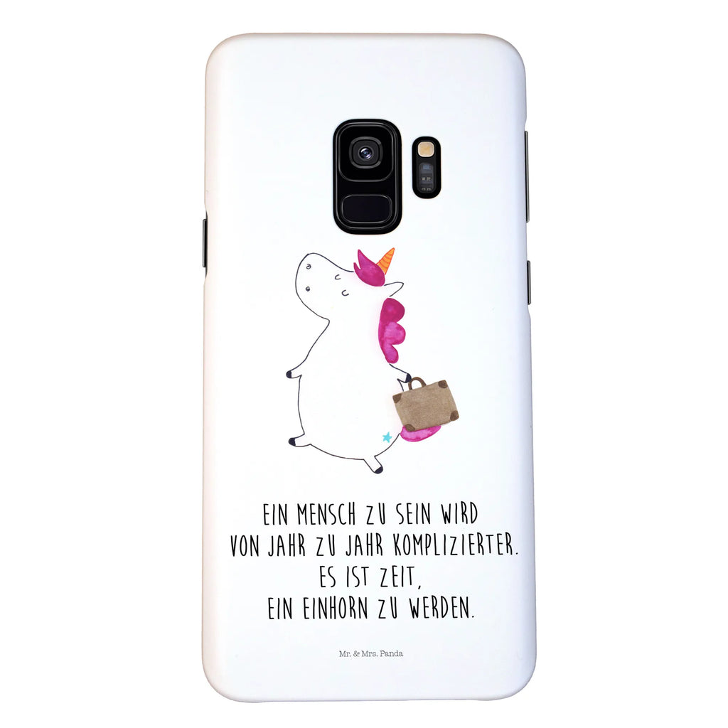 Handyhülle Einhorn Koffer Handyhülle, Handycover, Cover, Handy, Hülle, Iphone 10, Iphone X, Einhorn, Einhörner, Einhorn Deko, Pegasus, Unicorn, unicorn, Koffer, Verreisen, Reise, Gepäck, Abenteuer, Erwachsen, Kind, albern, Spaß, lustig, witzig